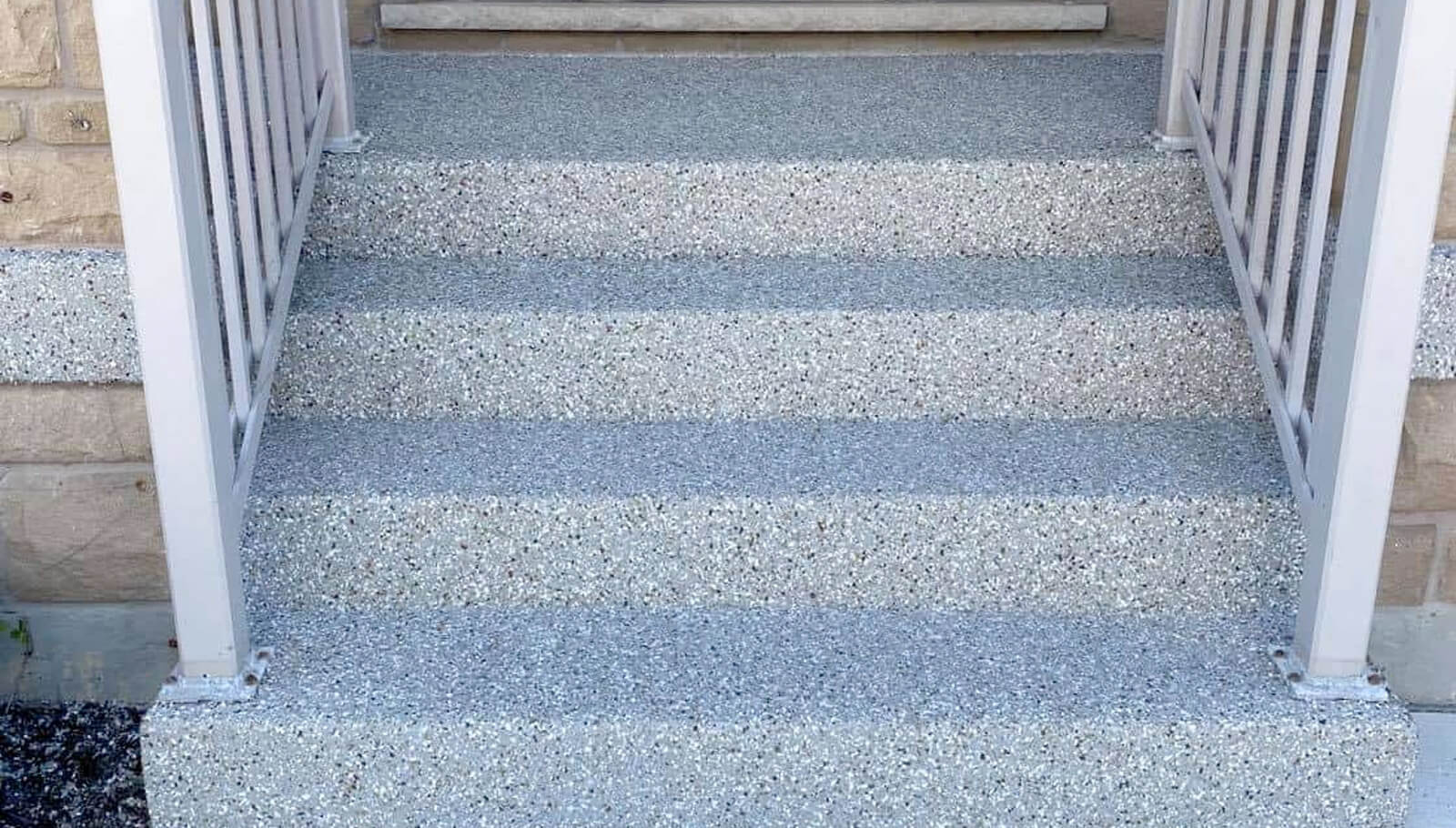 Concrete steps repair
