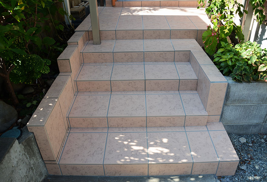 Concrete steps repair